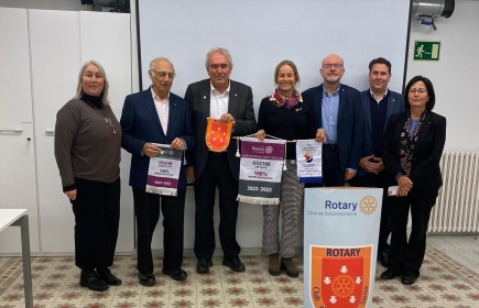 VISITA DEL GOBERNADOR AL ROTARY CLUB DE BARCELONA SARRIÀ